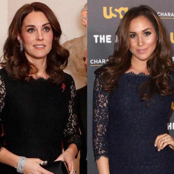 Diane Von Furstenberg Zarita Lace Dress Women 4 ASO Meghan Markle Kate Middleton - Picture 3 of 16